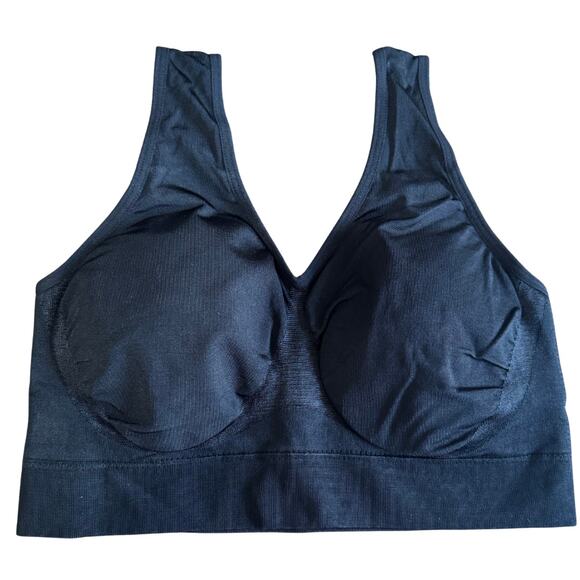 Shapermint Other - Shapermint TRUEKIND Everyday Throw-on Wireless Bra Bralette Black NWOT Small